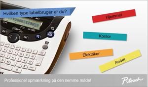 P-touch labelprintere